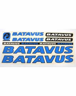 Наклейка Batavus на раму велосипеда, синий
